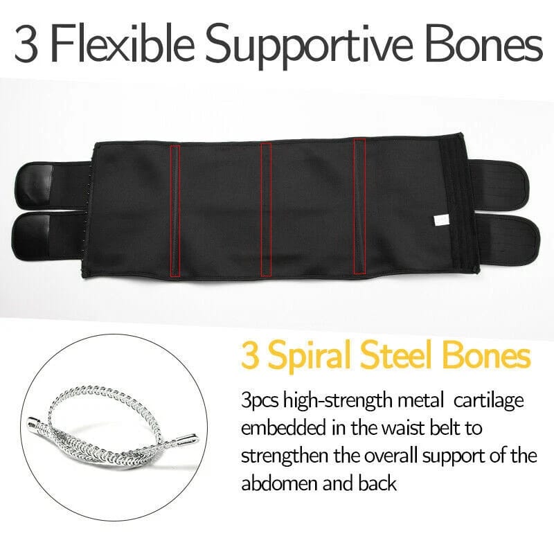 Waist Trainer Slimming Belt Body Shaper – Tummy Control & Waist Trimmer for Men & Women (Size 2Xl)