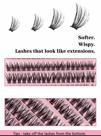 3 In 1 Permanent Eyelash Extension Set Professional Lash Kit | Light