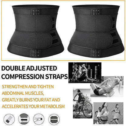 Waist Trainer Slimming Belt Body Shaper – Tummy Control & Waist Trimmer for Men & Women (Size 2Xl)