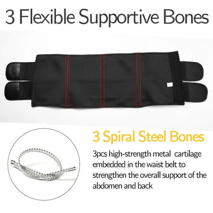 Waist Trainer Slimming Belt Body Shaper – Tummy Control & Waist Trimmer for Men & Women (Size 2Xl)